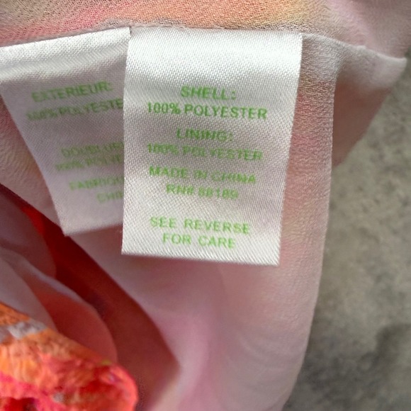 Lilly Pulitzer Size S One Shoulder Emmeline Seersucker Dress in Sun Splashed - Picture 5 of 7